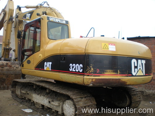 Used CAT320C Track excavator