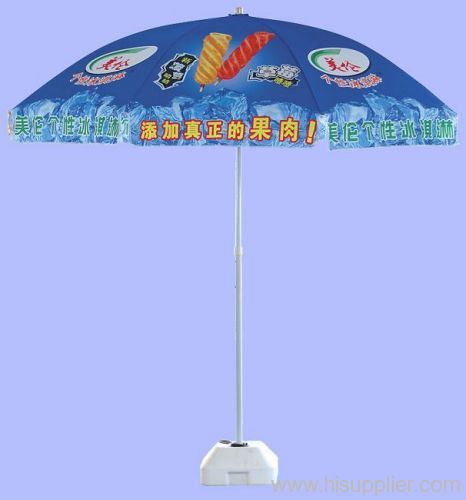 200g polyester made advertising umbrella with full heat-transfer printing