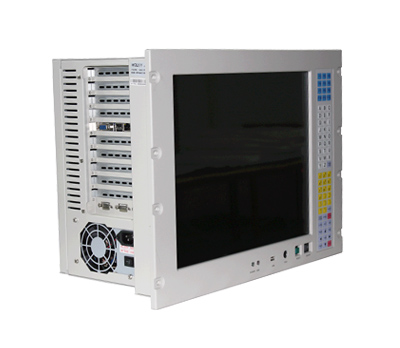 rackmount 17 inches lcd all in one computer workstation