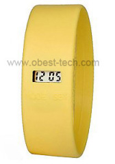 silicone wristband watch