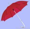 60cm pongee made stright promotional umbrella in plain color