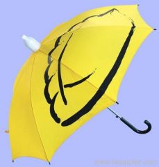 logo printed gift umbrella with water-proof cover