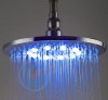 Chrome Brass LED Shower Head