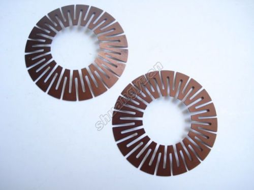 Double slotted disc spring