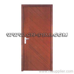 flush wooden door