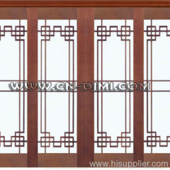 sliding french wooden door