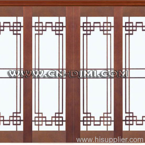 sliding french wooden door