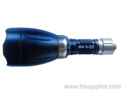 plastic diving flashlight