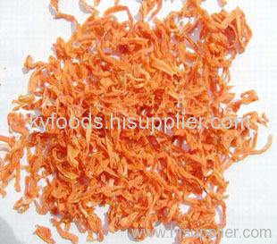 dehydrated carrot slices