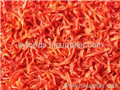 dehydrated carrot slices