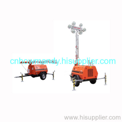 Mobile Light Tower set