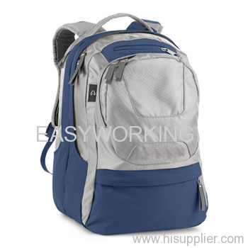 blue laptop backpack