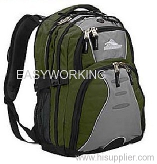 green laptop backpack