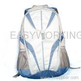 white sport backpack