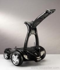 Stewart X5 BLACK Electric Powered Golf Cart w/ Remote