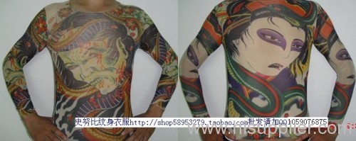 full body tattoo T-shirt