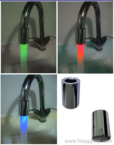 LED faucet head