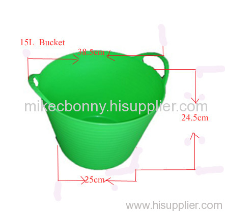 Garden Flexible pe bucket
