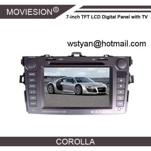 Special car DVD for TOYOTA COROLLA