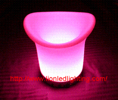 LED Flashing Ice Wine Bucket for party and club