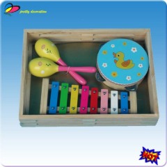 wood musical instrument set