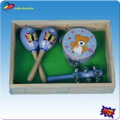 wooden instrument toy