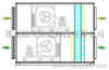 Board style heat recovery air processor