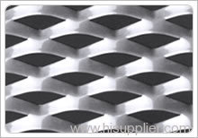 Flattened Aluminum Expanded Metal Mesh