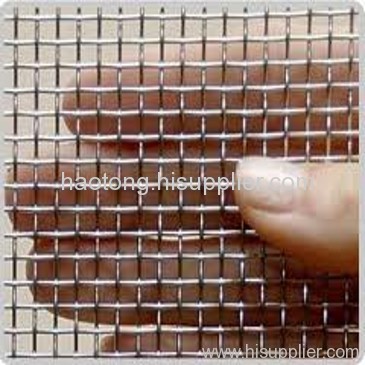 galvanized square wire mesh