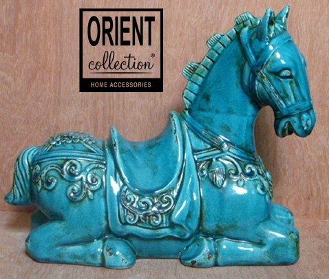 pottery horse decoration