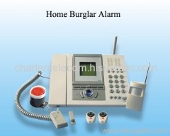 Home burglar alarm system