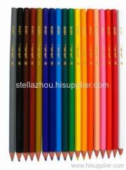 18 color plastic pencil