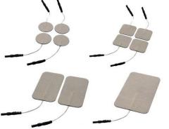 Self-adhesive electrode