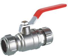 Brass Flanged Ball Valve