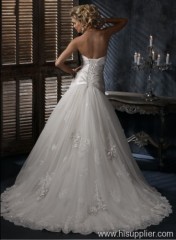 2013 wedding dresses Full A line gown