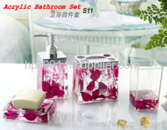 4pcs bathroom set