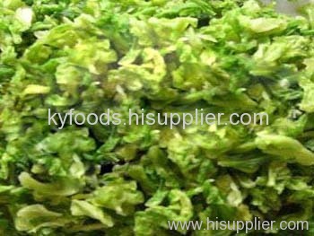 Dehydrated cabbage flakes