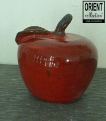 pottery apple decoration