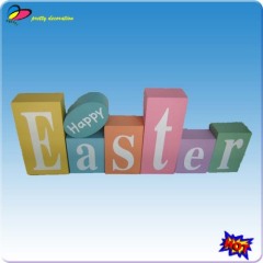 wooden easter decoration