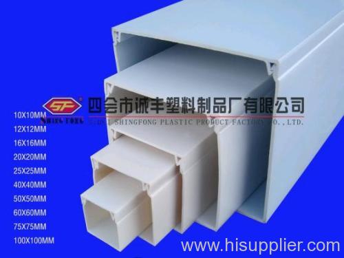 pvc cable trunking