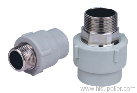 plastic plated al. & pipe adapter