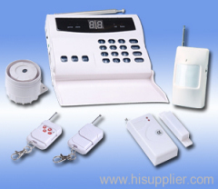 32 Wireless and 7 Wired Zones Home Alarm System