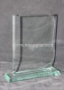 jade glass trophy