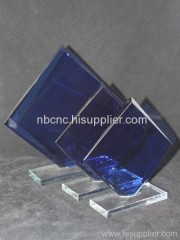 blue trophy