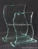 jade glass trophy