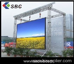 LED display screen for adversting