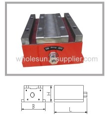 Permanent magnet worktable