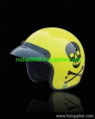 ECE approved fiberglass shell helmet