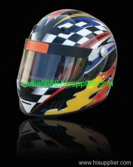 SNELL SA2005 approved fiberglass shell helmet