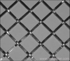 Crimped metal mesh